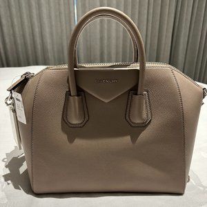Givenchy Taupe Shoulder Bag